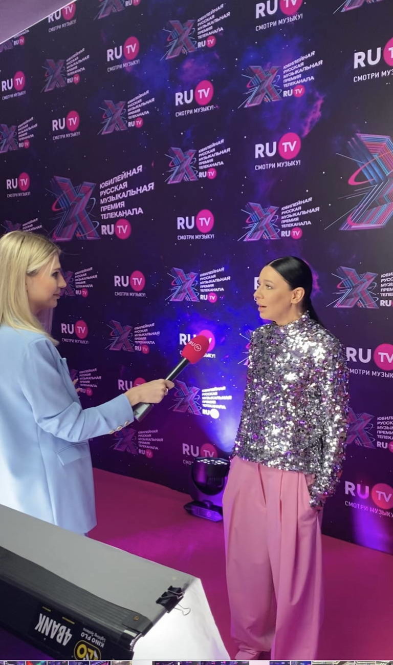 Съемки X Юбилейной Русской Музыкальной Премии телеканала RU.TV