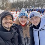 Выступление на IV Нижегородском лыжном марафоне
