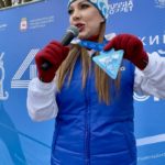 Выступление на IV Нижегородском лыжном марафоне